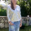 Jersey Lentejuela beis - Imagen 2