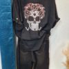 Maxi Camisa Catrina Frida negra - Imagen 5