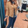 Chaqueta Tewed camel - Imagen 4