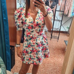 vestido flores
