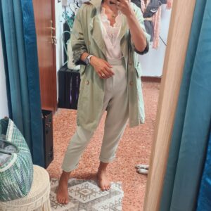Gabardina verde