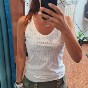 Tirantes brilli blanca