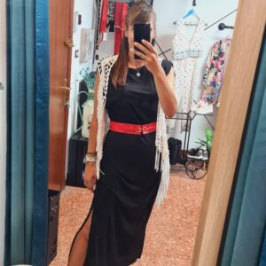 vestido basico negro