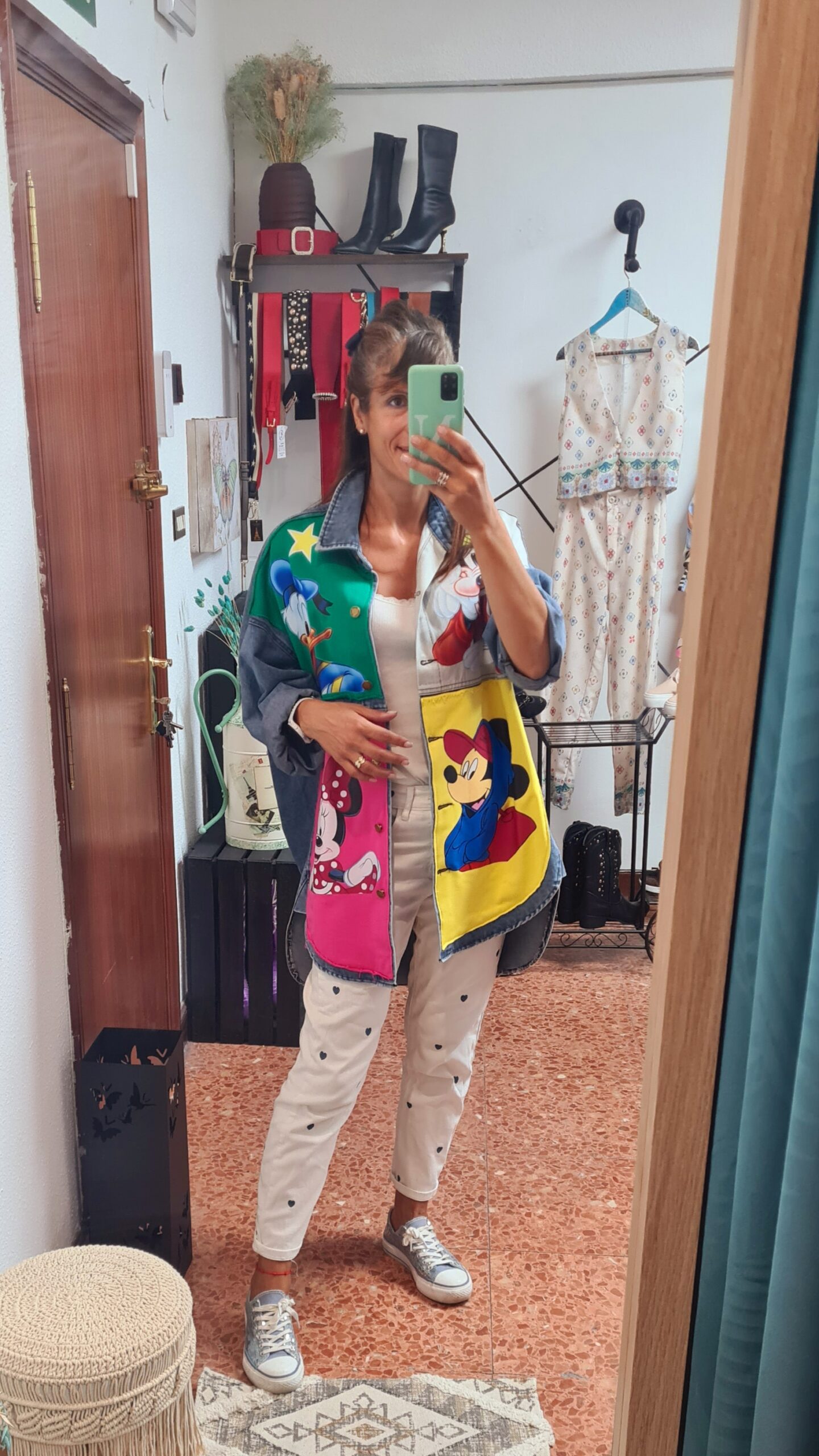 vaquera oversize Disney